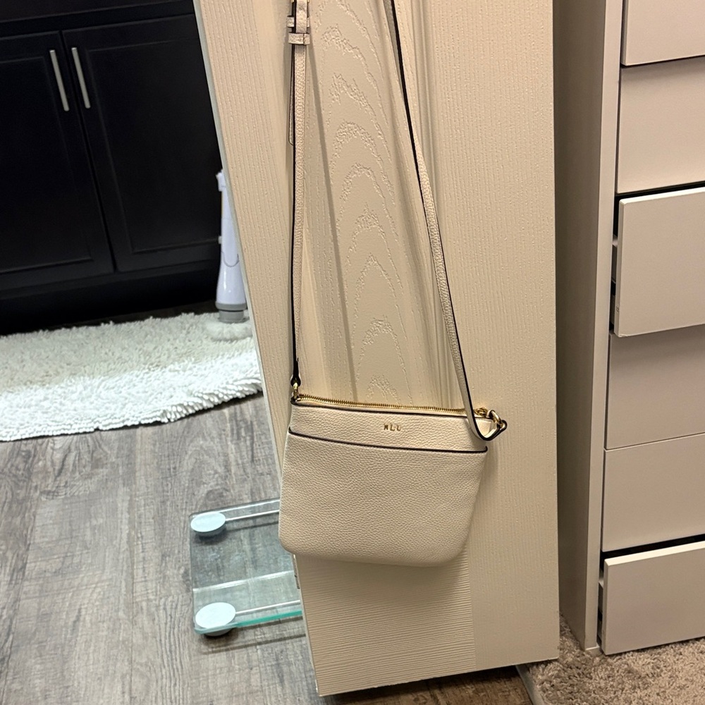 Ralph Lauren Cream Crossbody Bag